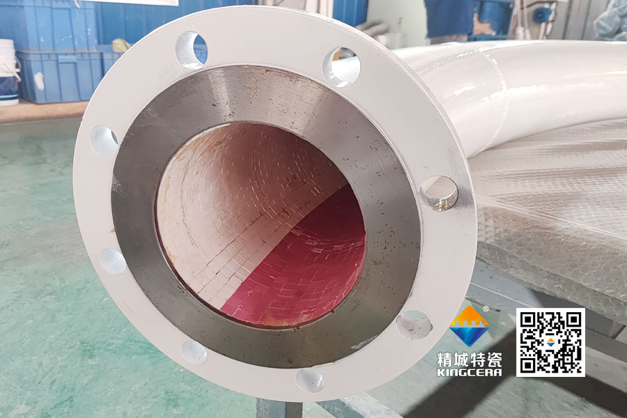 bifa必发ZTA陶瓷贴片耐磨管道